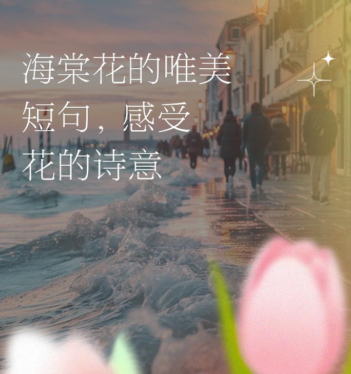 雨后海棠花的美句有哪些？推荐几个短句？